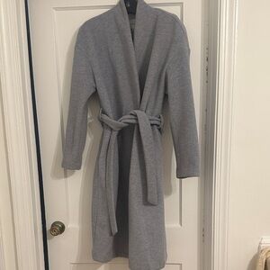 Cyrus Gray Woolen Coat